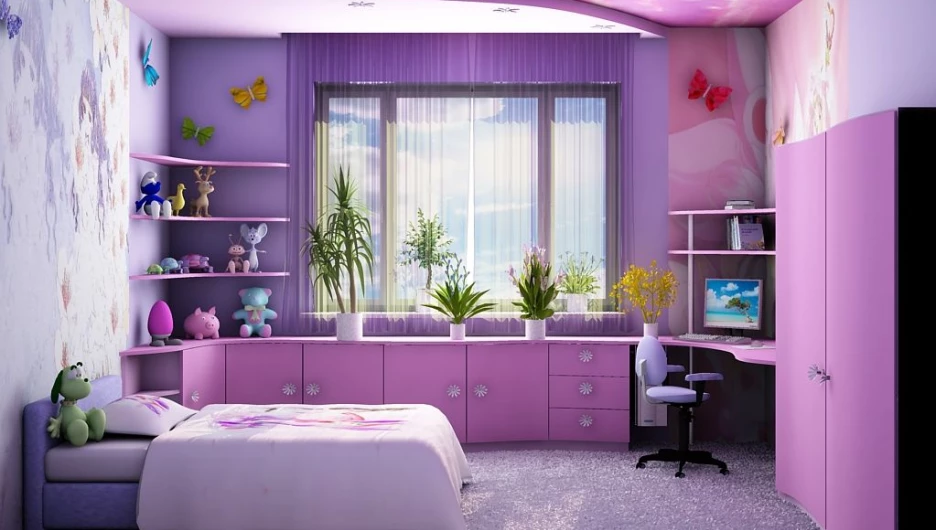 Декоратор и хозяйка студии Татьяна Щастливец вместе с командой дизайнеров поможет оформить детскую.