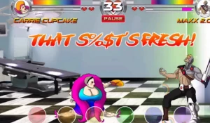 Игра  Gay Fighter Supreme.