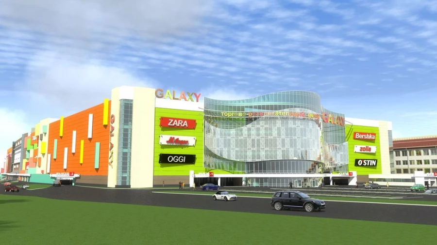 Проект ТРЦ "Галактика" в Барнауле.
