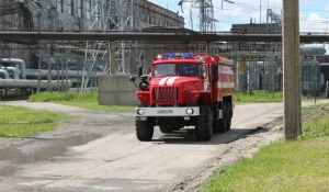 Учения на ТЭЦ-2 в Барнауле.