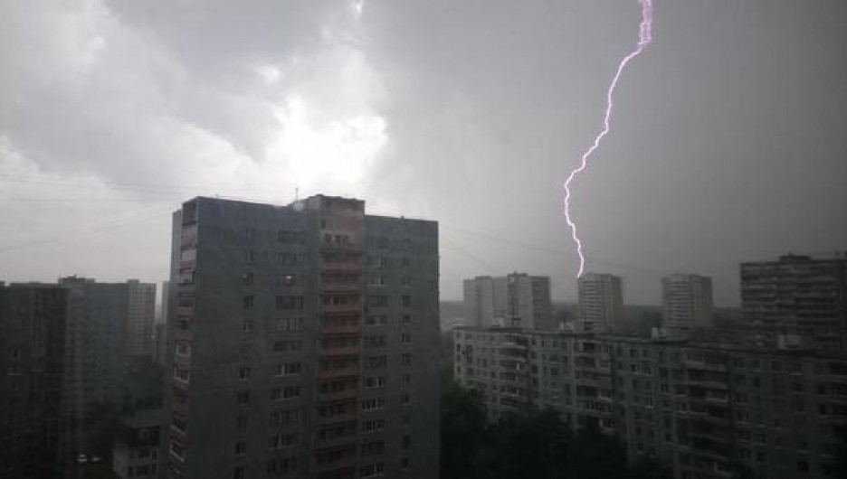 Непогода, град в Москве, 29-30 мая 2015 года.