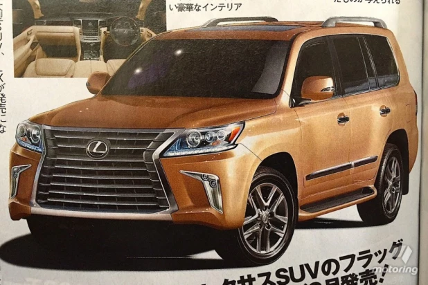 Lexus LX570 2016 года