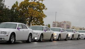 Свадебный кортеж. Свадьба.