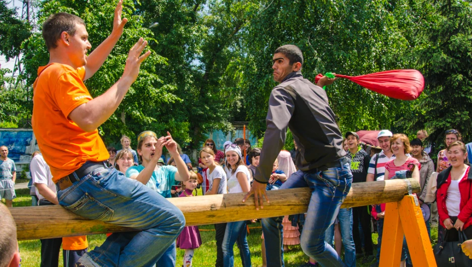 Сабантуй в Барнауле. 13 июня 2015 года.