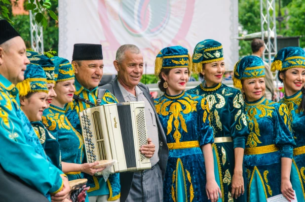 Сабантуй в Барнауле. 13 июня 2015 года.