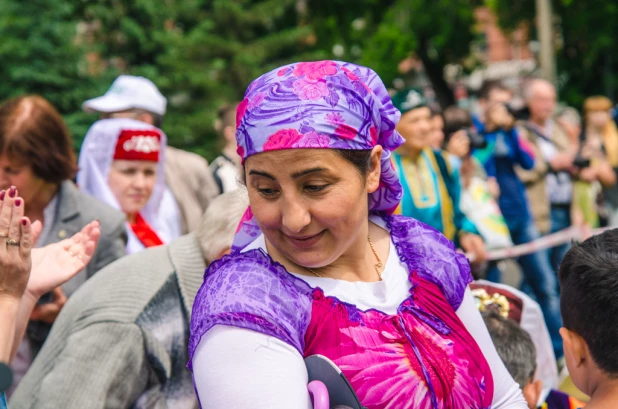 Сабантуй в Барнауле. 13 июня 2015 года.