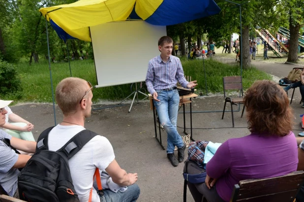 В Барнауле прошел большой городской пикник "Поляна".