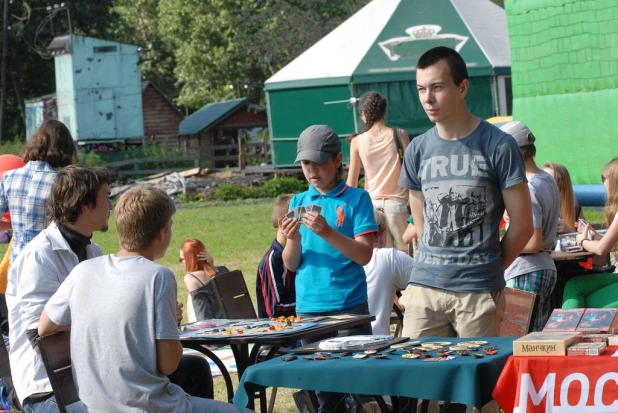 В Барнауле прошел большой городской пикник "Поляна".