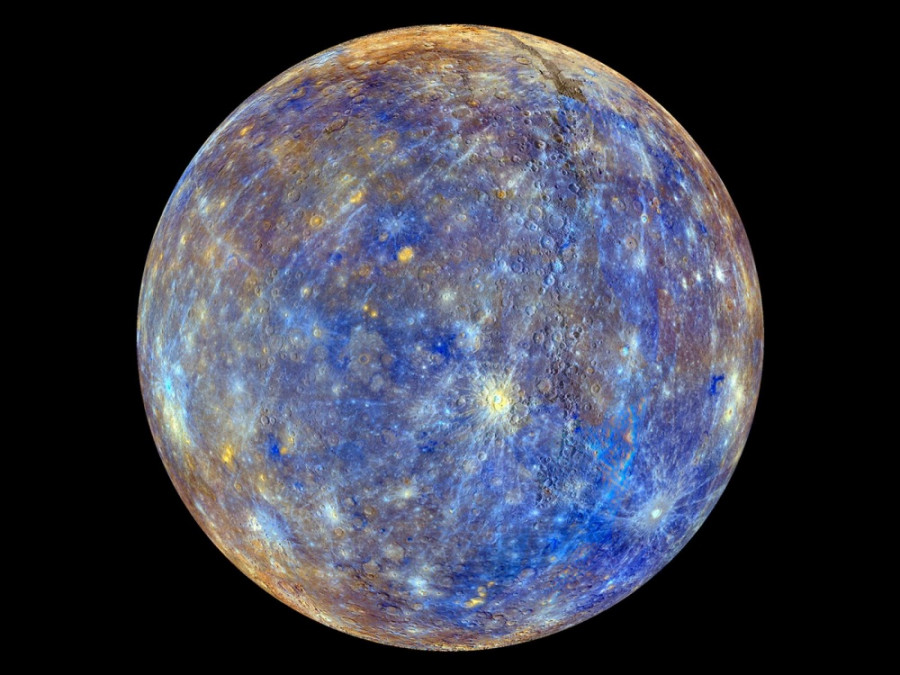 Самое четкое на сегодняшний день изображение Меркурия.