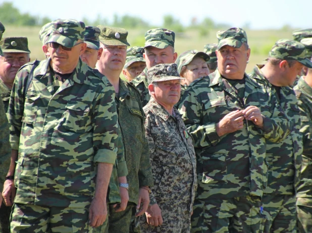 Алтайские чиновники побывали на мобилизационном сборе