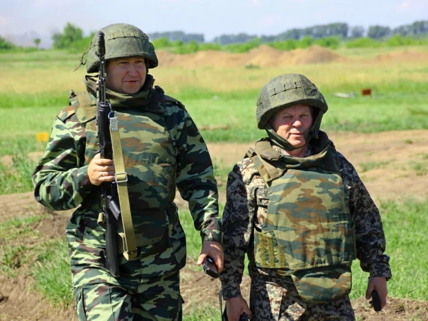 Алтайские чиновники побывали на мобилизационном сборе