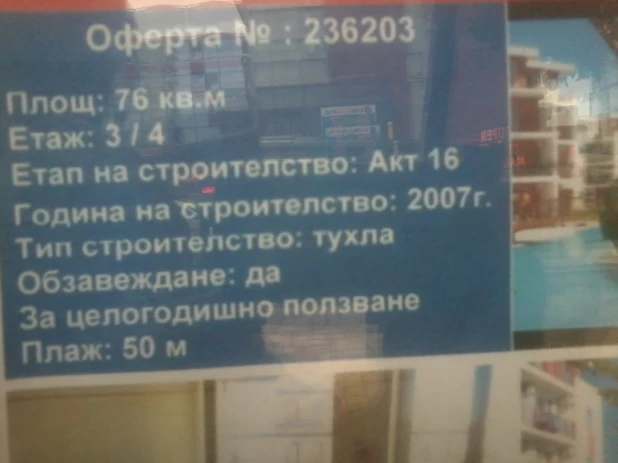 Обратите внимание на строку "тип строительства". Так вот это "кирпич".