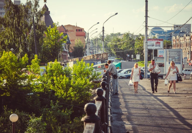 Мост через Барнаулку на пр. Ленина превратят в торгово-культурную зону с пешеходной улицей.