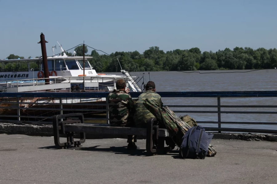 Речной вокзал.