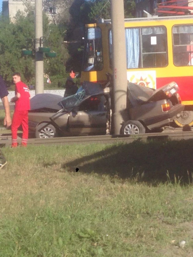 ДТП на "Малаховском" кольце. 23 июня 2015 года.