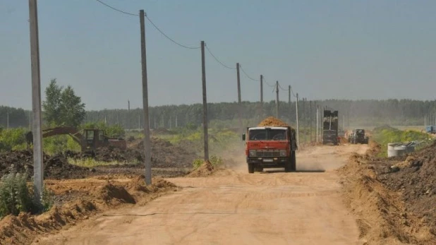 В Шипуново строят новый микрорайон.