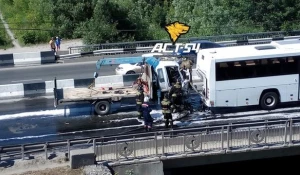 Авария под Новосибирском.
