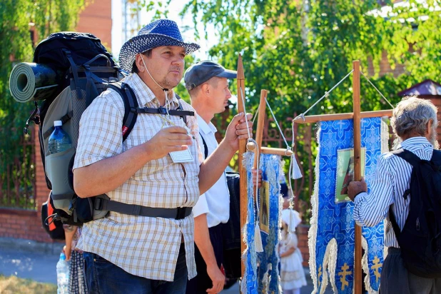 Крестный ход в Барнауле. 28 июня 2015 года.