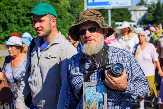 Крестный ход в Барнауле. 28 июня 2015 года.