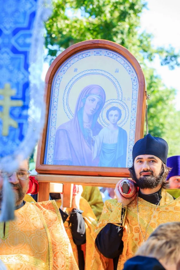 Крестный ход в Барнауле. 28 июня 2015 года.