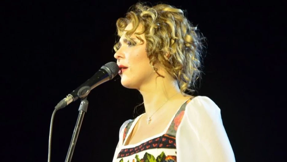 Перед барнаульцами выступила Пелагея. 28 июня 2015 года.