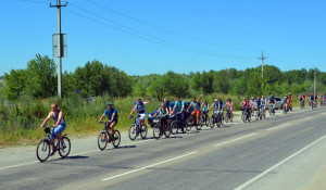 Барнаульцы совершили велопрогулку до Зазатонья