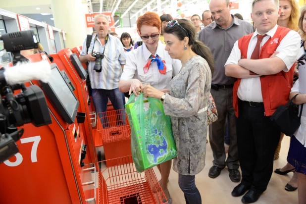 В Барнауле открыли "Ашан".