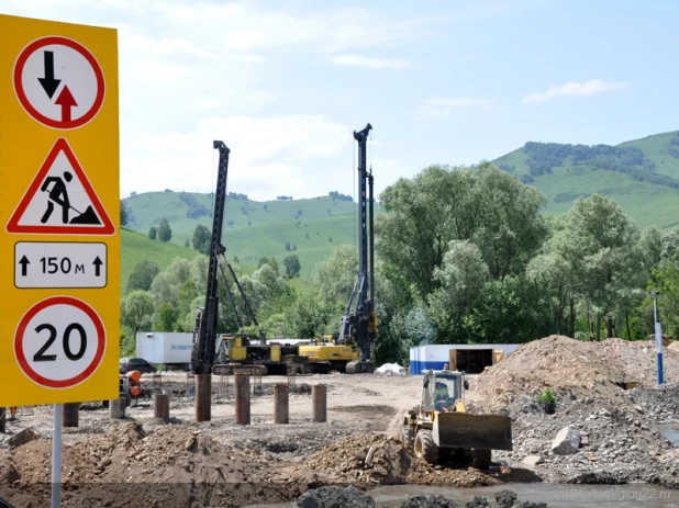 В Алтайском крае восстанавливают мост