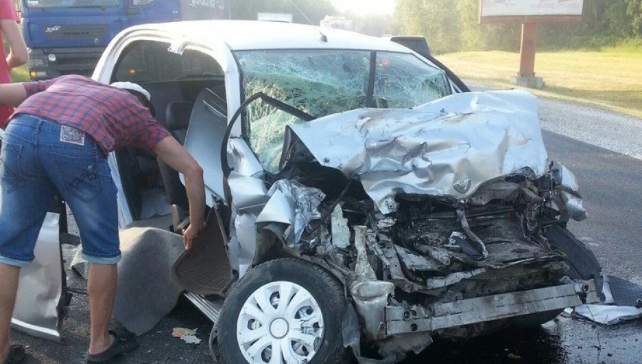 ДТП под Тальменкой.