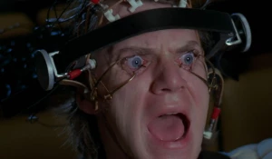 Кадр из фильма "Заводной апельсин".Опыты над людьми.