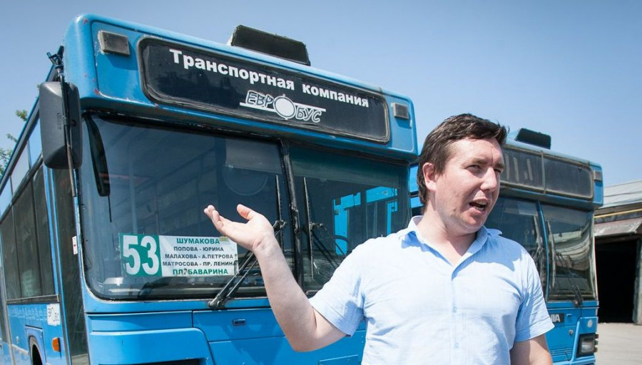 Павел Грехов, гендиректор &quot;Евробуса&quot;.