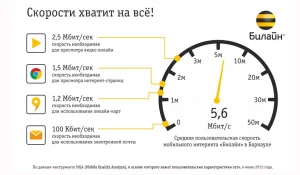 Сеть "Билайн" готова встречать туристов на Алтае.