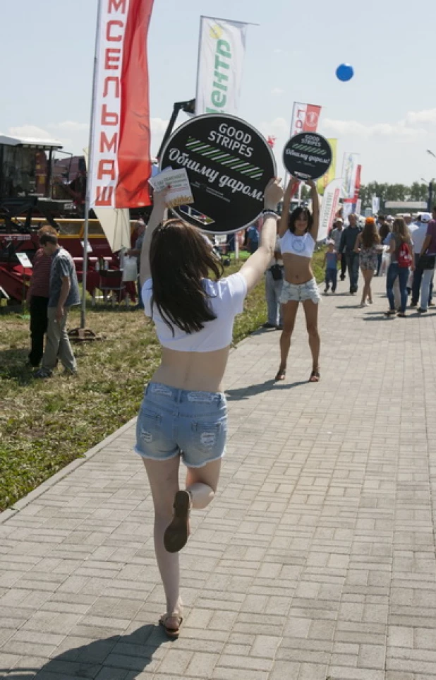 Алтайские красавицы на "Дне сибирского поля". 16 июля 2015 года.