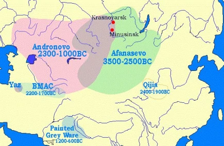 Расселение людей Афанасьевской культуры.