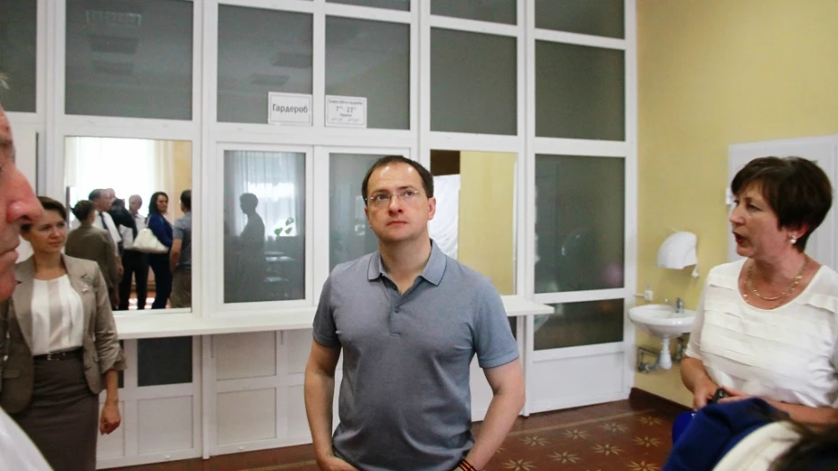 Владимир Мединский в Барнауле.