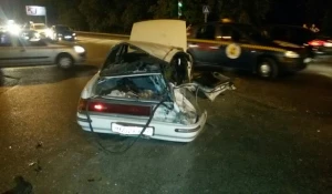 ДТП на пересечении Павловского тракта с улицей Шумакова.