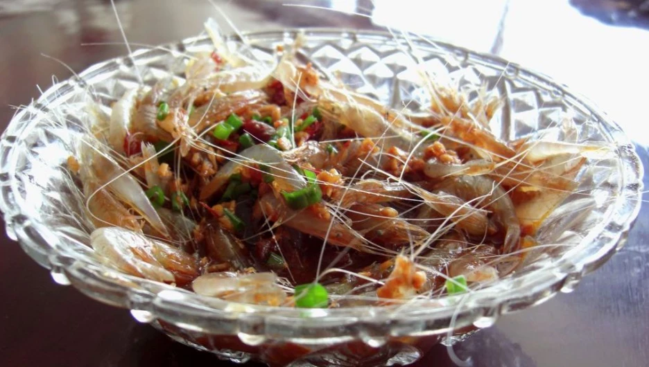 Пьяные креветки — Китай.