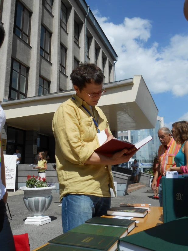 Возле "Шишковки" прошел "Литературный перекресток". 23 июля 2015 года.