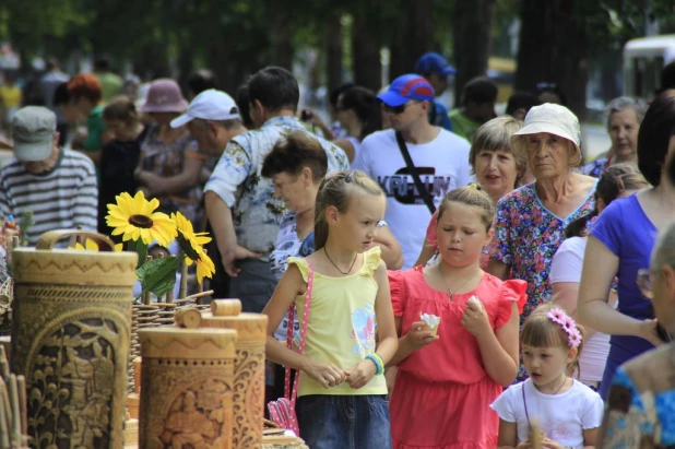 Шукшинские чтения в Барнауле, 24 июля 2015.