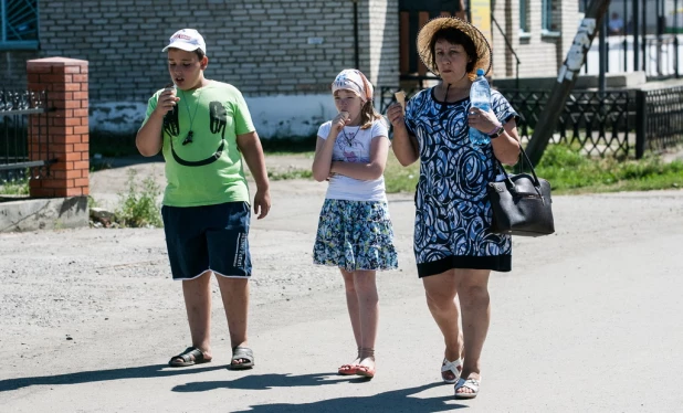 Жаркие Шукшинские чтения. Сростки, 25 июля 2015 года.