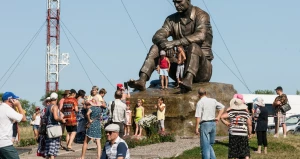 Жаркие Шукшинские чтения. Сростки, 25 июля 2015 года.