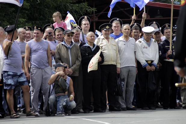 День ВМФ в Барнауле. 26 июля 2015 года.