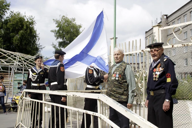 День ВМФ в Барнауле. 26 июля 2015 года.