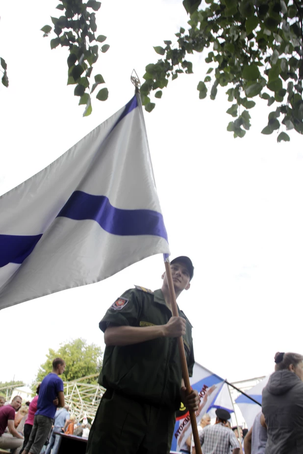 День ВМФ в Барнауле. 26 июля 2015 года.