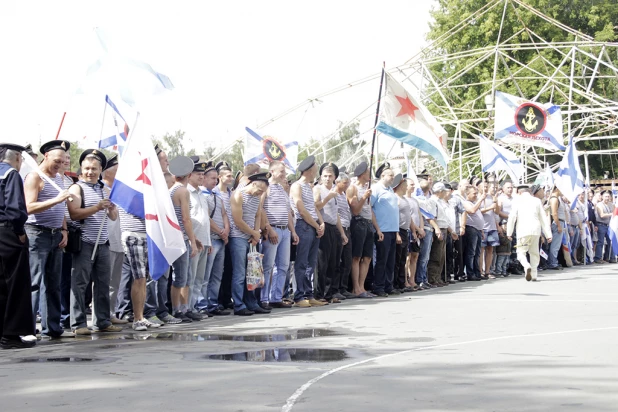 День ВМФ в Барнауле. 26 июля 2015 года.