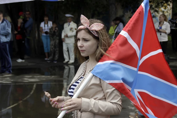 День ВМФ в Барнауле. 26 июля 2015 года.