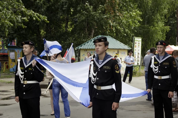 День ВМФ в Барнауле. 26 июля 2015 года.