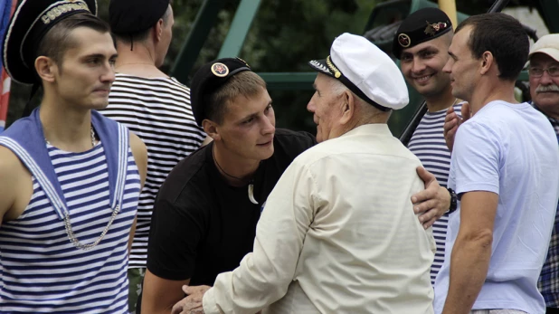 День ВМФ в Барнауле. 26 июля 2015 года.