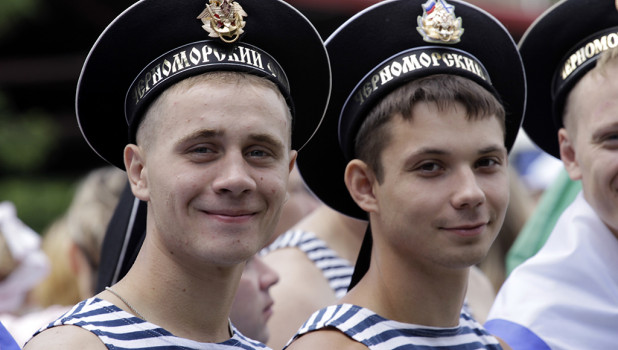 День ВМФ в Барнауле. 26 июля 2015 года.