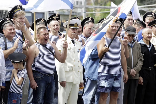 День ВМФ в Барнауле. 26 июля 2015 года.